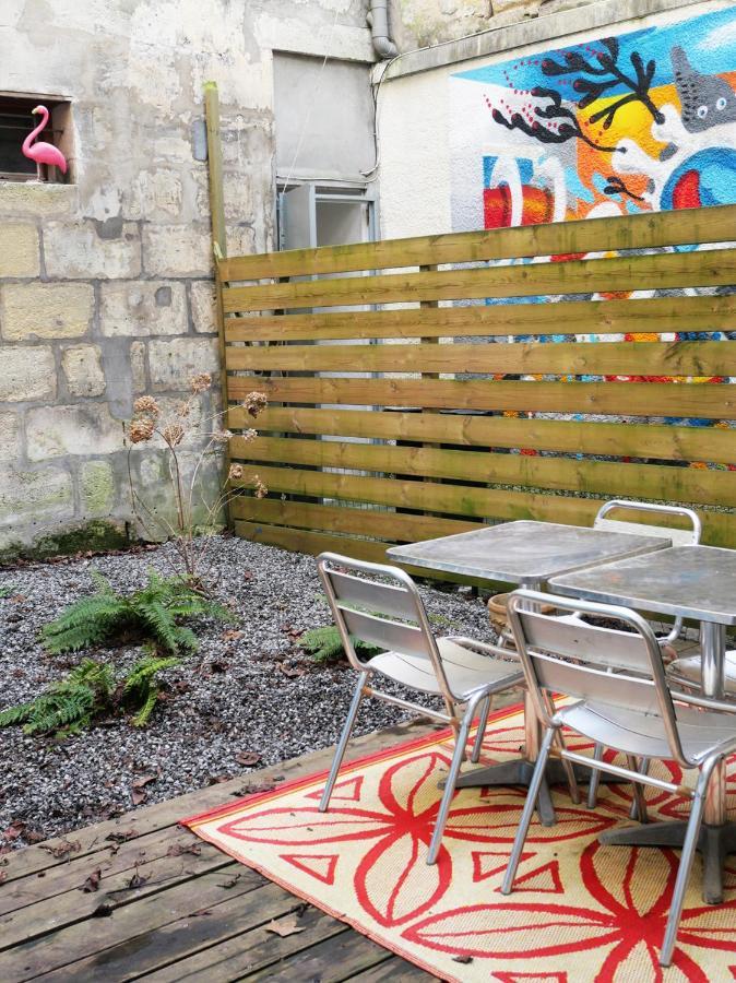 Joli T2 Centre Ville Avec Terrasse Privee & Patio Bordeaux Exterior photo